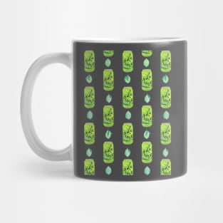 Lime La Croix Pattern Mug